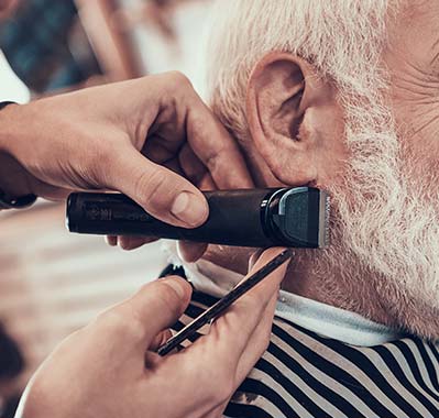 Assisted Living Amenities: Barber